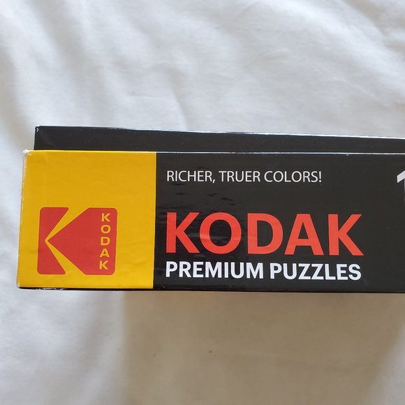 Kodak Puzzle 1500 Pieces Floral Colorful Town - Picture 4 of 8